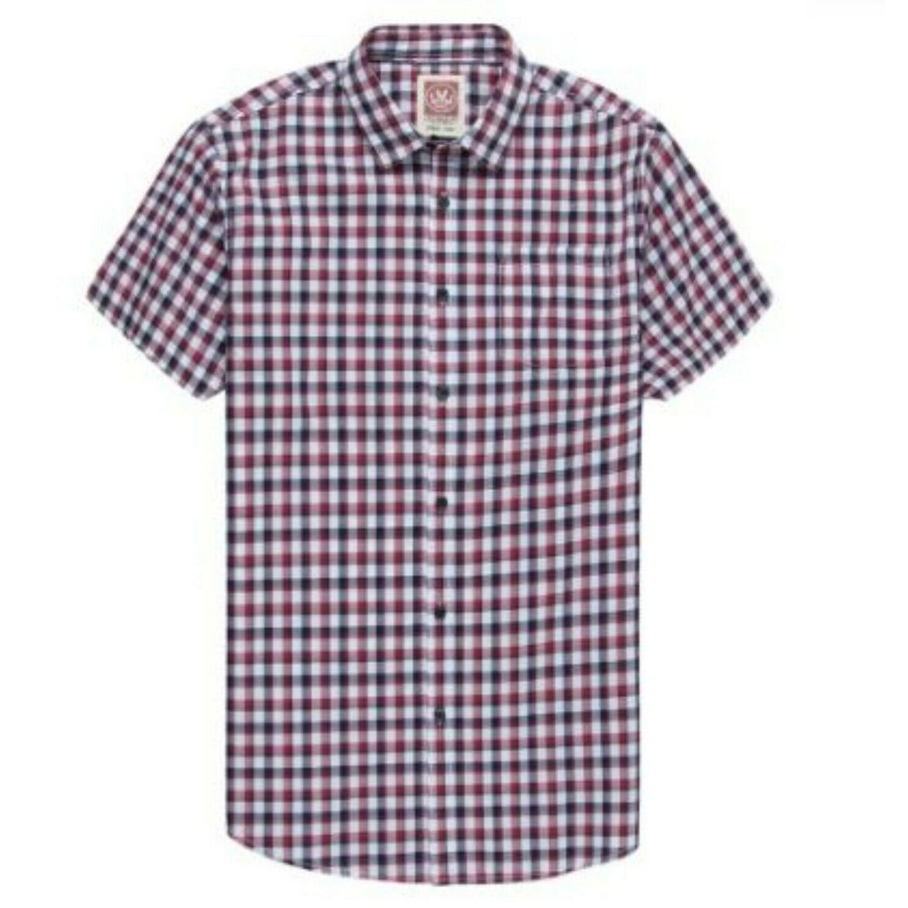 Micros Los angeles Shirt Men's Size S pit to pit 21 in ,Length 28 multicolor